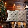 Frohe Weihnachten, Kissenbezug, Winterurlaub, Kissenbezug Sofadekoration, Weihnachtsbaum