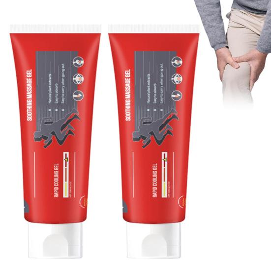 1/2Pcs 120G Joint Care Gel Soothing Massage Cream Natural Muscle Fatigue Relief Back Neck Hand Knee Feet Moisturizing Gel