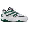 Adidas Originals Top Ten Leather Non-Slip Mid-Top Retro Basketball Shoes Unisex Sneakers White Green IF1066