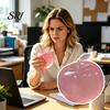 Sensory Stress Ball Clear Fruit Squeeze Toy Anxiety Relief Simulated Adults Relaxation Focus Aid Fidget Decompression Gadget Portable Reliever