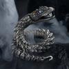 Men's Bracelet High-end Design Personality Snake Hip-hop Domineering