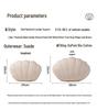Suede Plush Lumbar Pillow for Car Headrest - Fits Mercedes-Maybach, BMW, Tesla, Xpeng P7 - Head & Neck Support