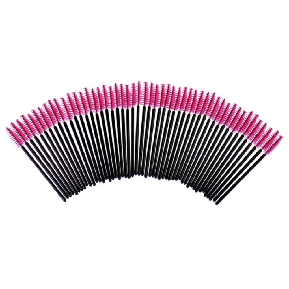 50Pcs Disposable Eyelash Brush Mascara Wands Applicator Spoolers Makeup Tool
