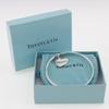 TIFFANY&Co. Brățară inimă dublă 3 stații Argint925 23.6g Femei Folosit