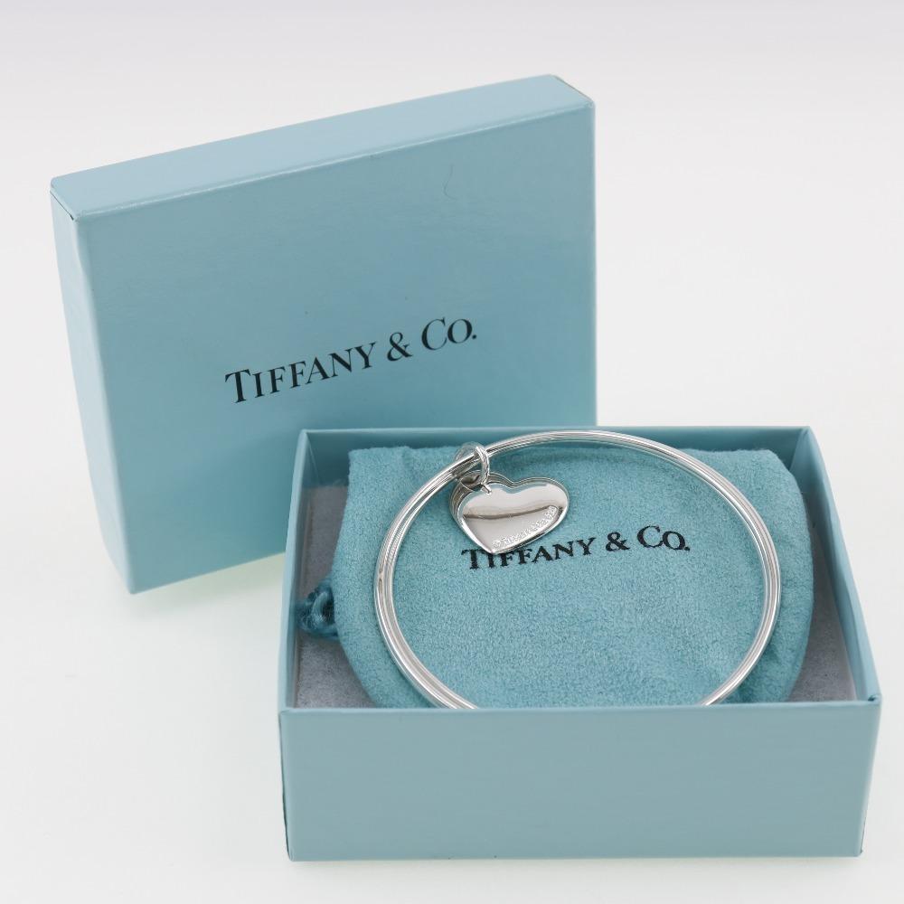 TIFFANY&Co. Brățară inimă dublă 3 stații Argint925 23.6g Femei Folosit