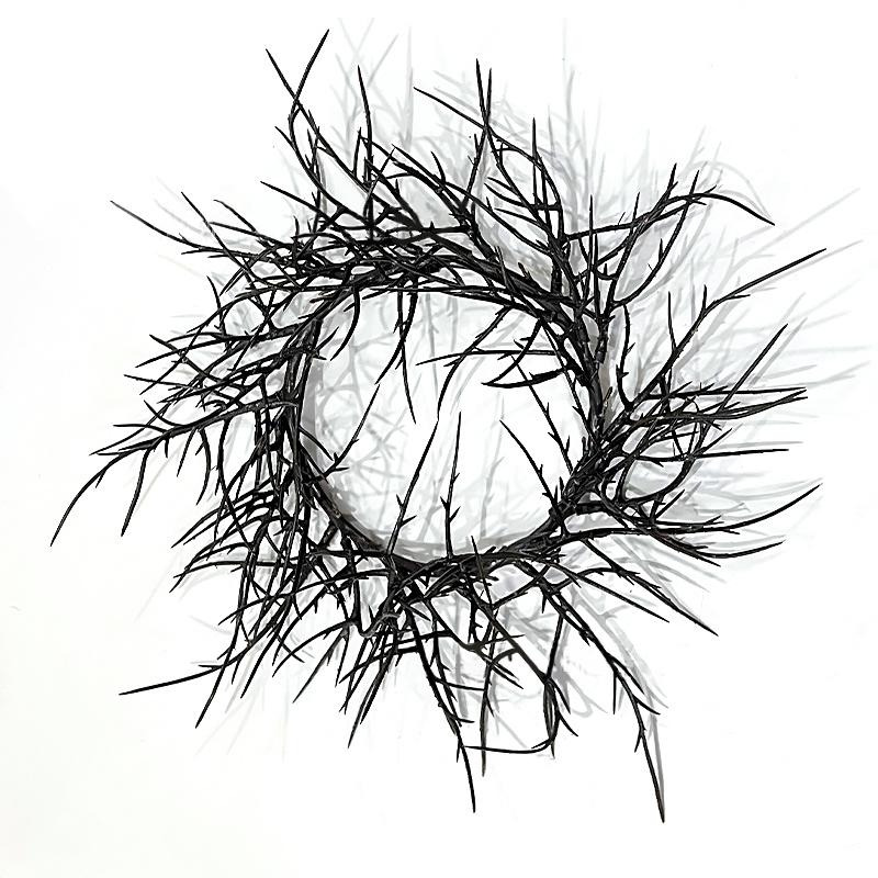 Halloween Plastic Unique Wall Hanging Party Decoration Pendants Arrange Props Wreath Garland Decorative 3 Styles