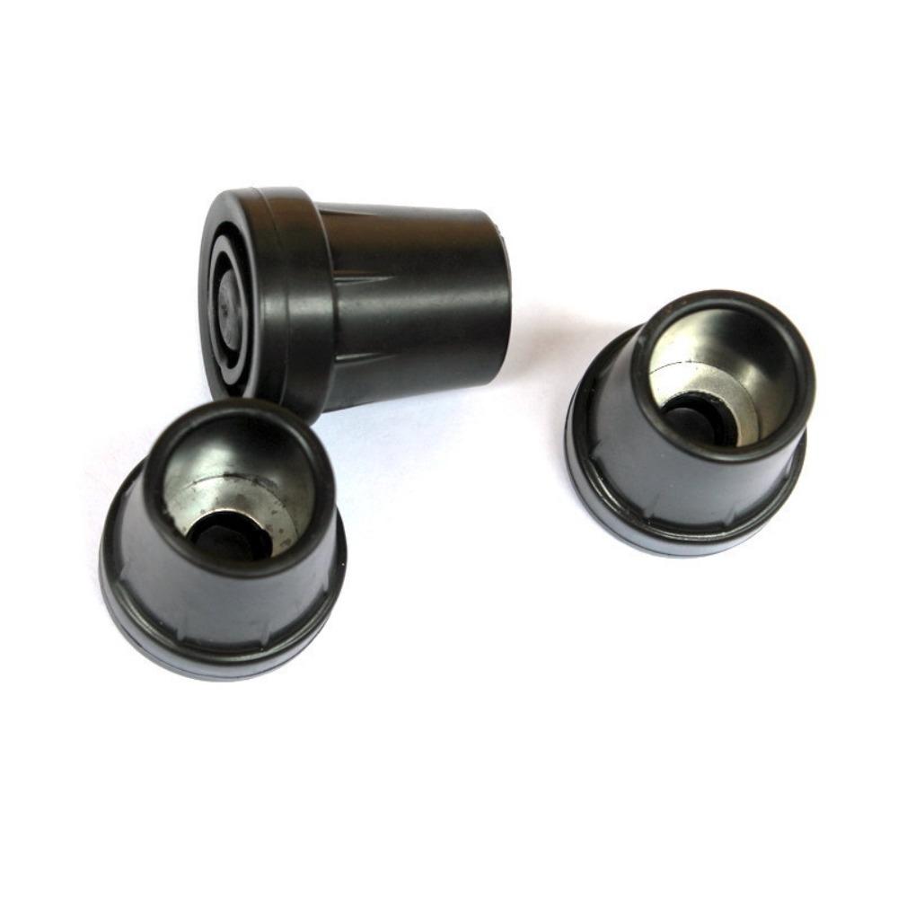 4pcs Durable Walking Stick Ferrule Rubber Trekking Pole Tip Cane Crutch Bottom Pads  Climbing