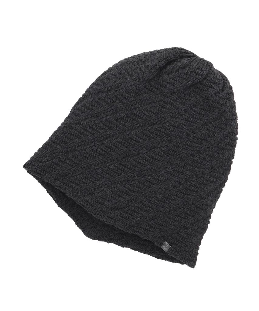Kashira Single Daily Loose One Size Knit, Washable, Casual, Fit, Oversized, Spring/Summer, TKU00430, Black,