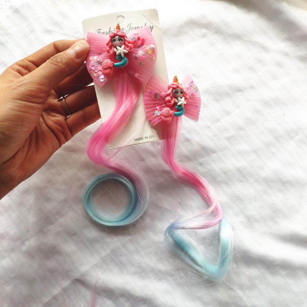 Ariel Little Mermaid Hair Clip - Fairy Princess Baby Headwear for Girls