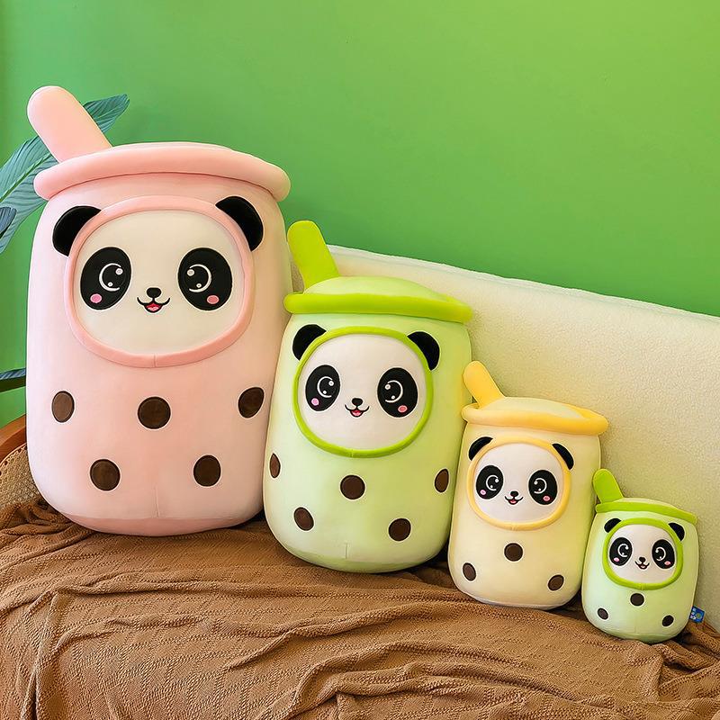 Creative Milk Tea Cup Plush Toy Wedding Gift Throwing Doll 8 Inch Grab Machine Doll