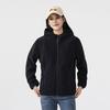 Thickened Austrian fleece fleece fleece jacket, new outdoor autumn and winter cold-proof, comfortable and warm hooded fleece liner jacket