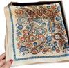 100% Natural Real Silk Scarf Women Print Bandana Square Scarves Wrap Kerchief Mulberry Luxury Summer Beach High Quality Hijab