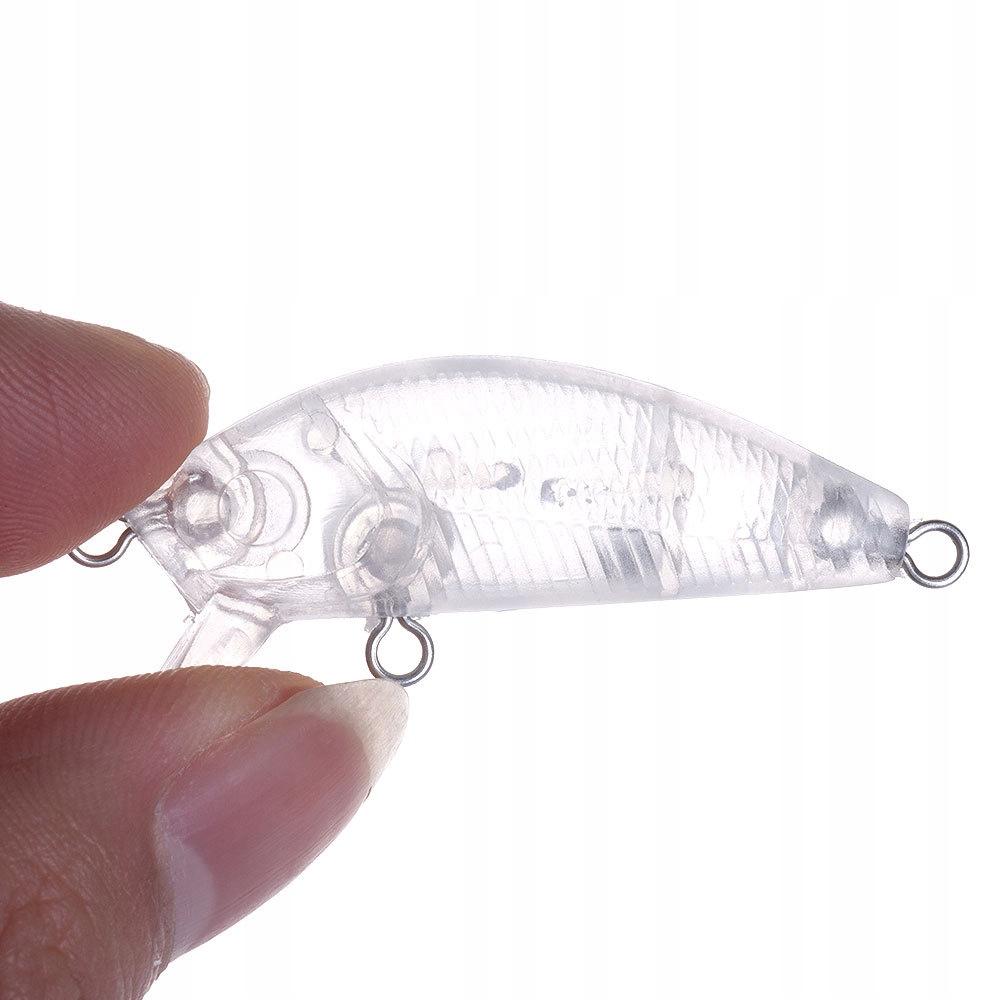 Body Wobbler Pike Zander Perch Do It Yourself For Painting 10Pcs 5Cm 3G