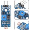 UMLIFE 20PCS 5MM LDR Photosensitive Sensor Module Light Dependent Resistor Sensor Module Digital Light Detection LM393 3 Pins for Arduino