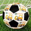 Excavator Theme Size 5 Soccer Ball, Suitable for Both Indoor and Outdoor Matches, a Gift Suitable for Everyone.