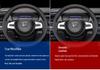 Genuine Leather Hand-Stitched Steering Wheel Cover for Honda Civic, Accord, CRV, HR-V, Fit, and Guandao Models