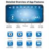 APP Real-time Transmission RC Submarines with Camera 6 CH Underwater Camera Remote Control Boats Outdoor Adults & Kids Gift