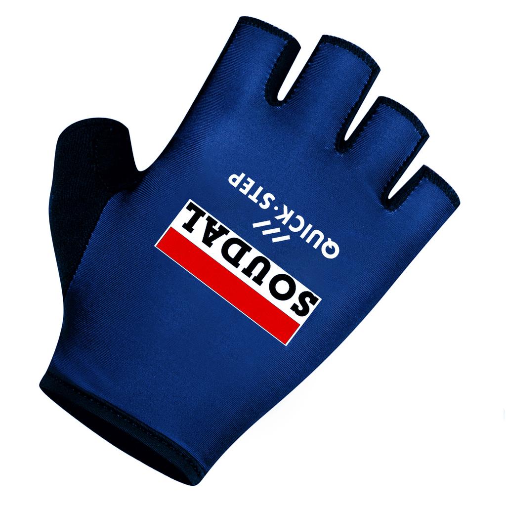UAE 2025 Anti Slip Shock Breathable Half Finger Gloves INEOS Team Cycling Gloves Fitness Gym Bodybuilding Exercise Sports Gloves