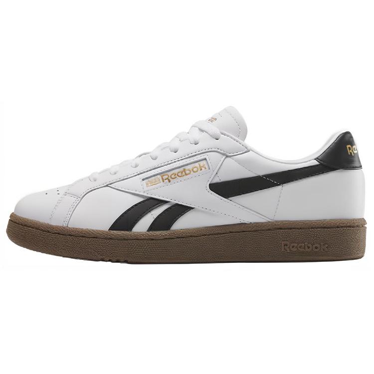 Reebok Club C Grounds UK White Black Gum Unisex Sneakers 100202325