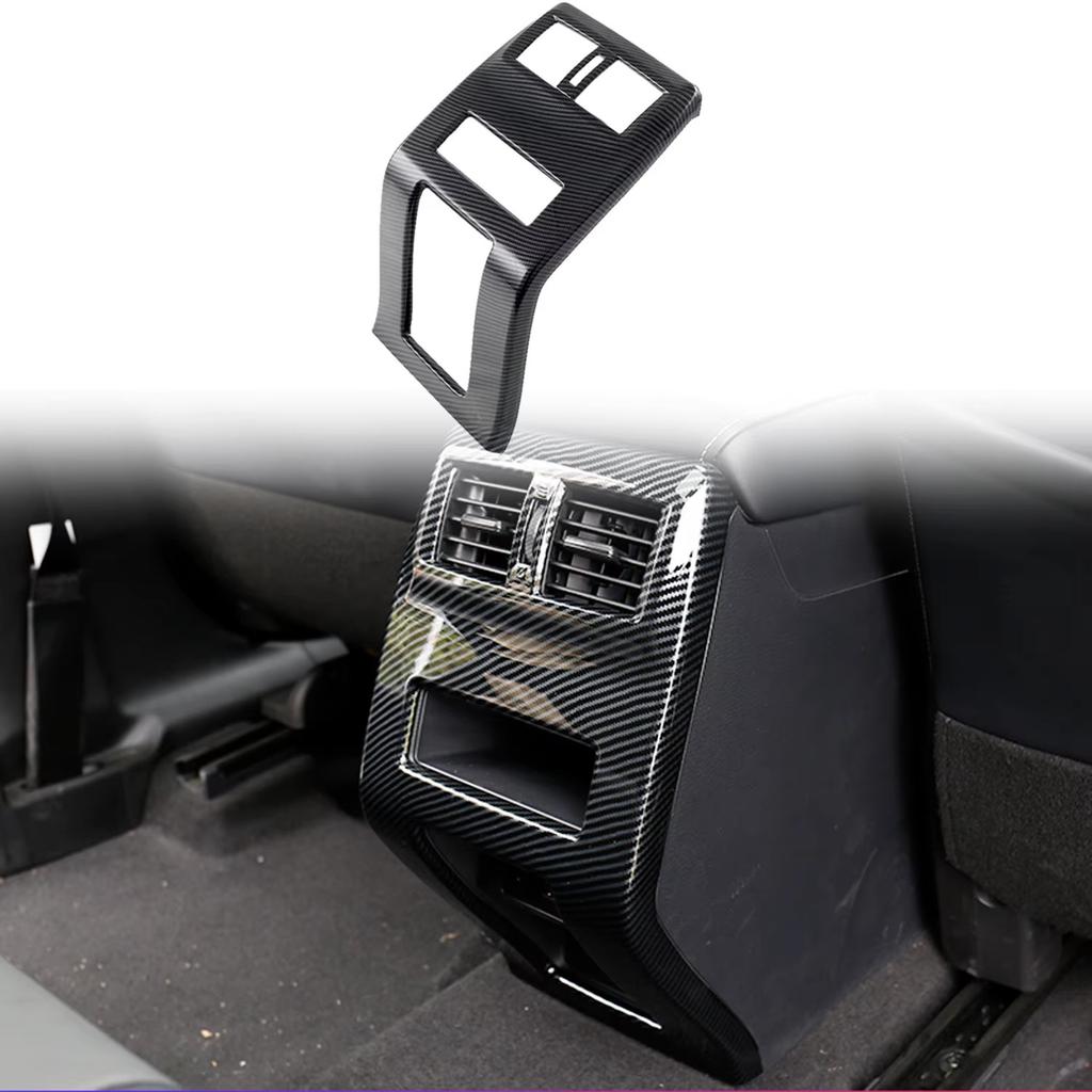 Für Mitsubishi Outlander 2022 2025 2024 ABS Carbon Fiber Center Console Dekoration Innere Türgriff Schüssel Abdeckung Trim Zubehör