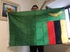 (HIMMELSFAHNE)Sambia Flagge 90x150cm 3x5ft zum Aufhängen Polyester Sambia Nationalflagge Heimdekoration Banner