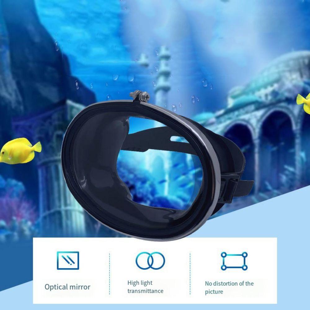 HD Diving Masks Silicone Swimming Goggles Underwater Salvage Diving Glasses  Underwater