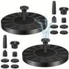Solar Powered Floating Fountain