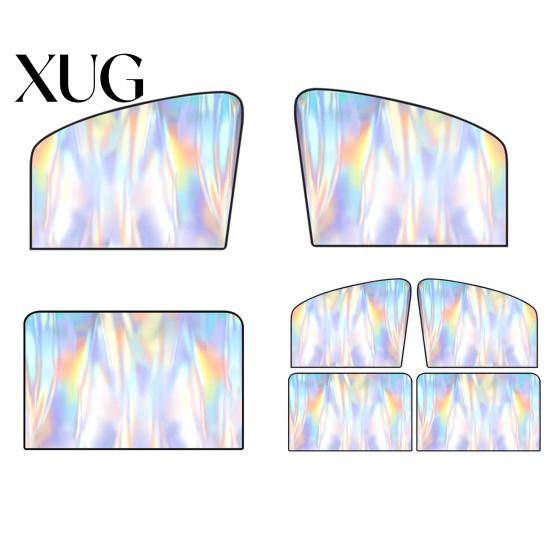 Car Window Shades 1/4Pcs Sun Magnetic Baby Rear Shade for Breathable Side UV Protection Privacy Mesh Sunshade Covers Folding Curtain Most Vehicles &