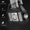 30W NEW USB Rechargeable Super Bright Solar LED Camping Flashlight With COB Work Lights Handheld Solar Powered Lanterns Searchlight