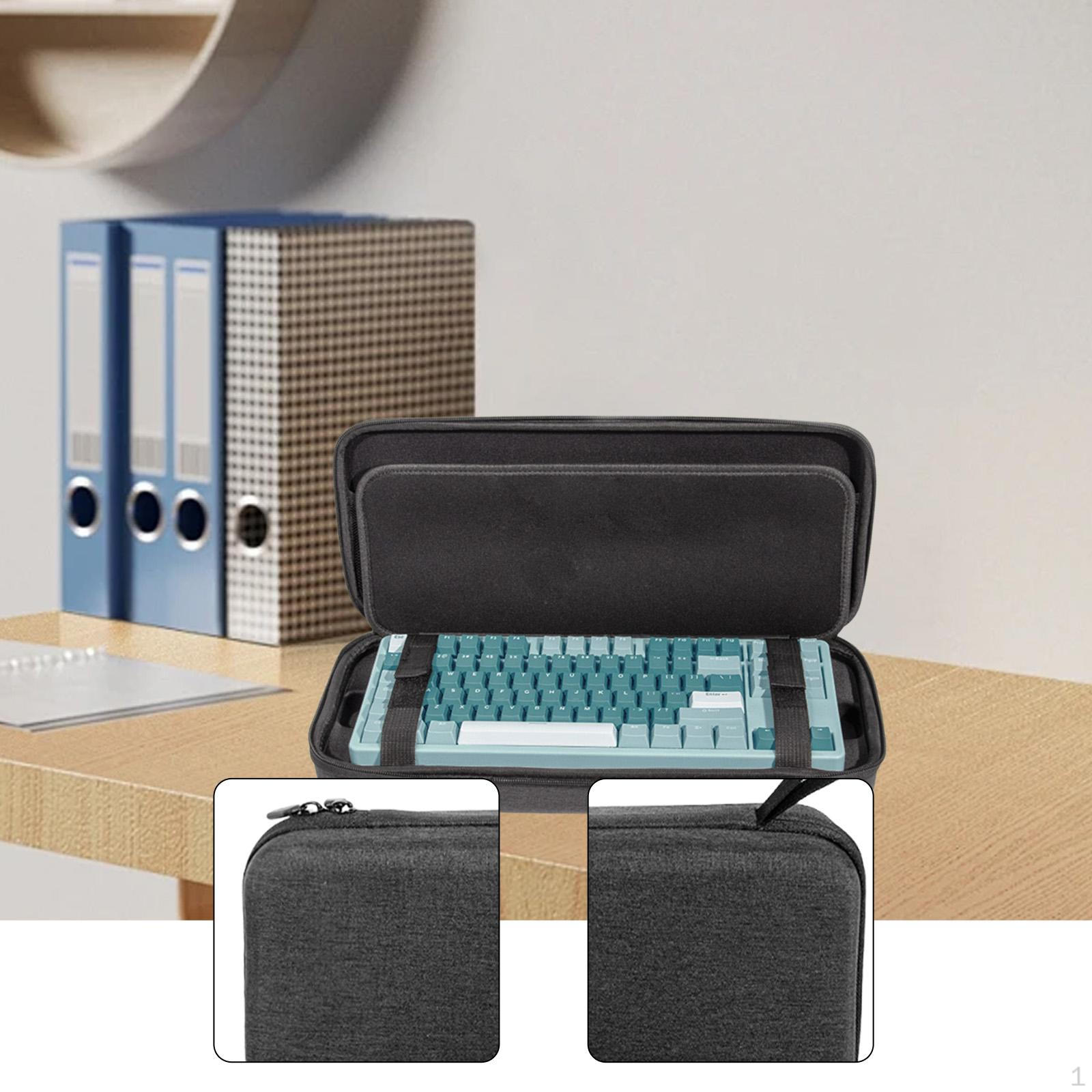 

Hard Keyboard Case Shell Travel Carrying Bag Practical Gaming Organizer