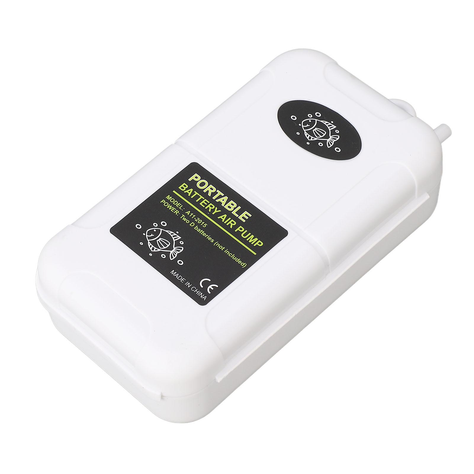 

Aquarium Oxygen Pump 5W Portable Fish Tank Aerator Air Pump with 0.6m Hose for Fish Tanks Outdoor Fishing