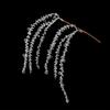 Sparkling Christmas Weeping Spray Pick Realistic Bead Chain Weeping Willow Branch  Vase Fill