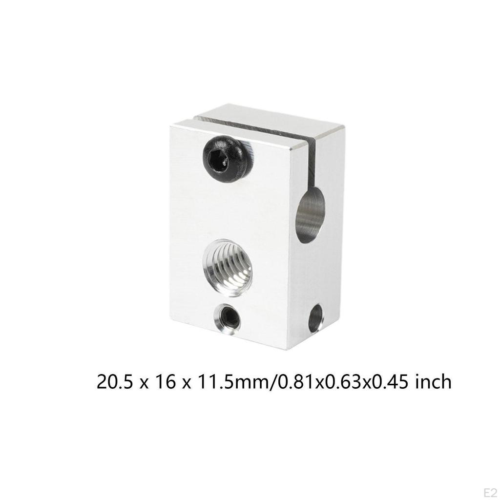 3D Printer Block Part for PT100 V6 Easy to Install Replacement Quality Professional