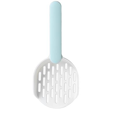 Cat Litter Scoop Smoothing Handle Sturdy Plastic Hanging Hook Easy To Clean Kitten Pooper Lifter
