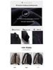 Men's Chenille Lapel Woolen Coat - Velvet Lined Winter Jacket for Middle-Aged and Elderly Dads