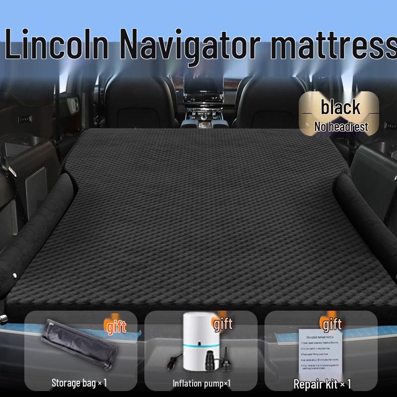Lincoln Navigator Trunk Mattress: Inflatable SUV Rear Seat Sleeping Pad