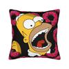 Funny SSimpsons Pop Art Quotes Pillow Case  Comfy Pillow Cover For Sofa Home Decor Retro Trendy Pillowcases