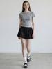 STAY WITH ME Cotton Lace Shorts_Black