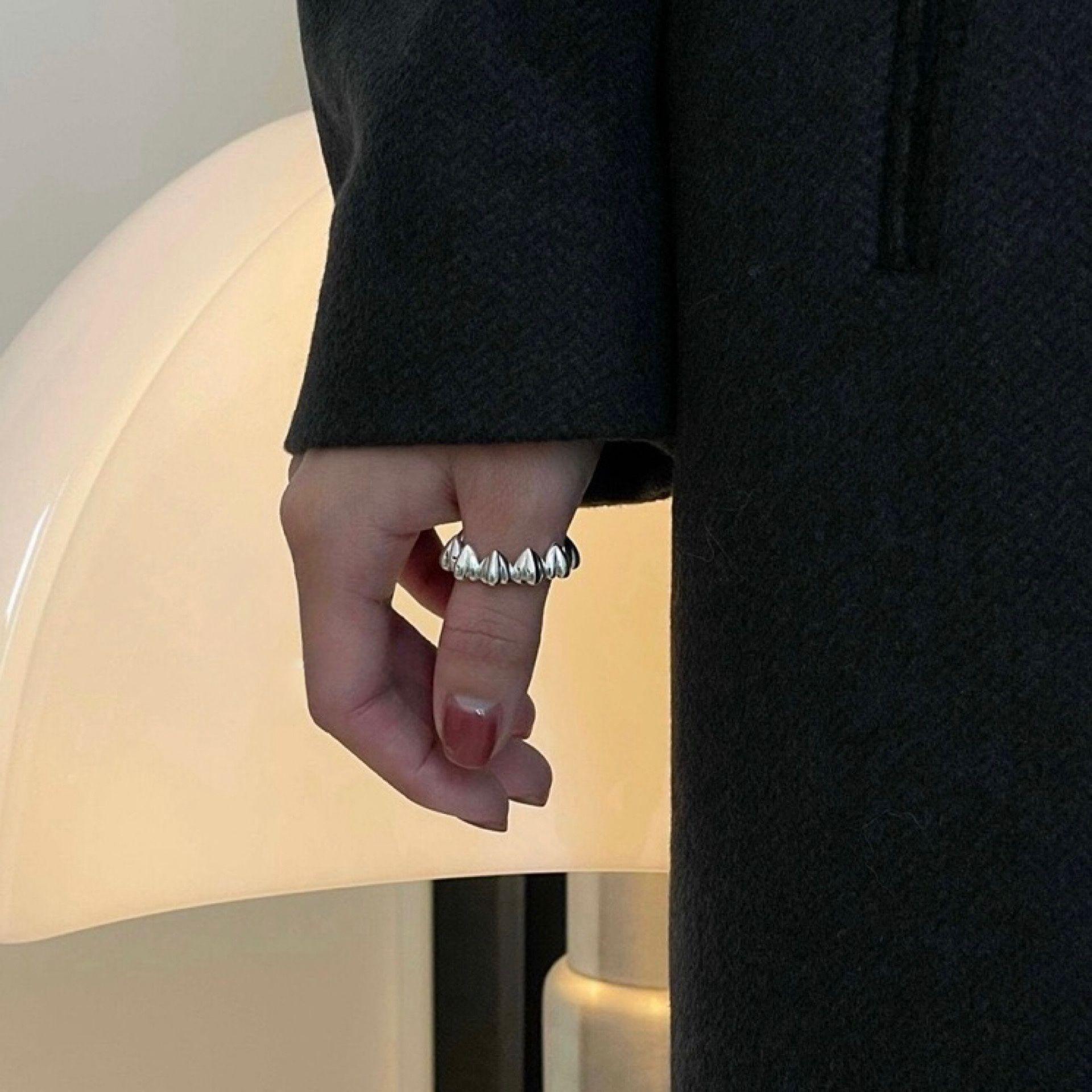 

Модное импортное корейское регулируемое кольцо с красивым дизайном в форме сердца J5809