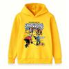 Kids Boys Girls Pullover Hoodie, Cute Cartoon Ice Hockey Team Printed Warm Casual Hooded Sweatshirt, Comfy Long Sleeve Pullover for Daily Wear Sports