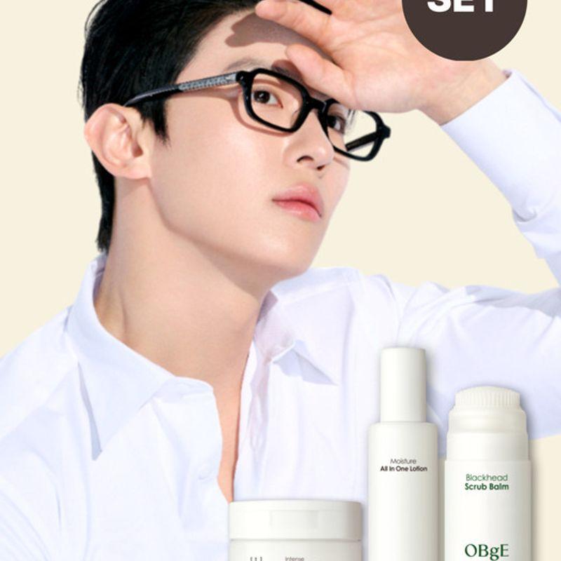 

Objet Moisture Pore Zero 3-Step Set (Scrub Balm + Pad + Essence)