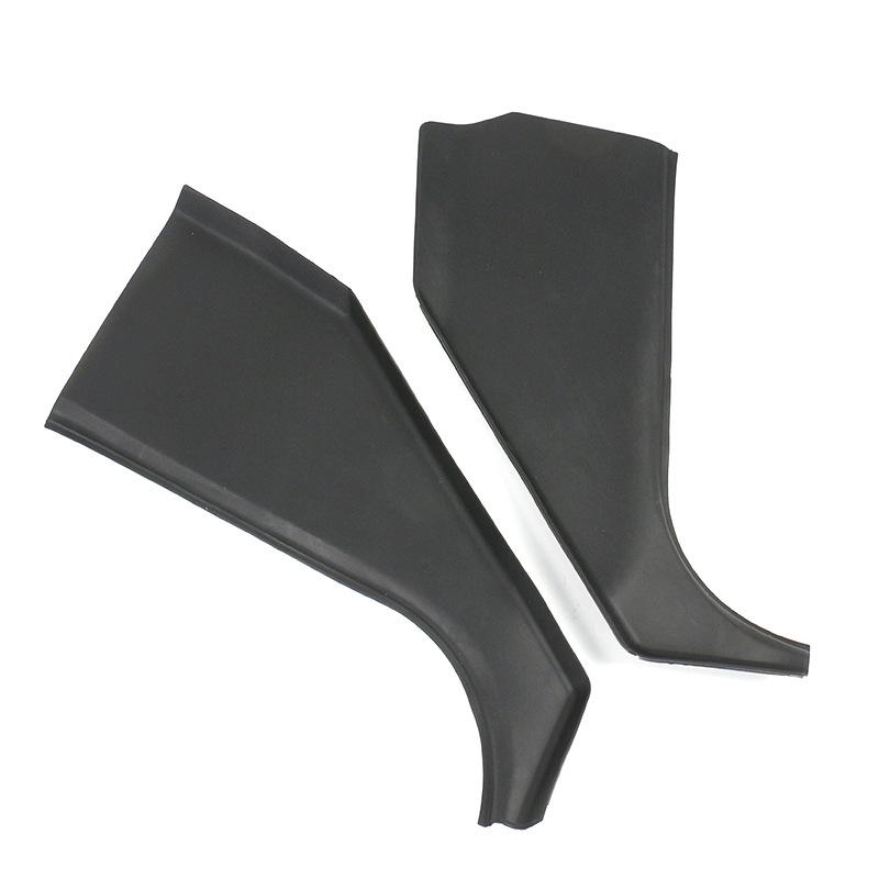 

для Tesla Model Y 2023 Аксессуары Защита от ударов Наклейка Накладка на переднюю дверь Подставка для педалей Боковые защитные накладки Защитная декоративная накладка чёрный