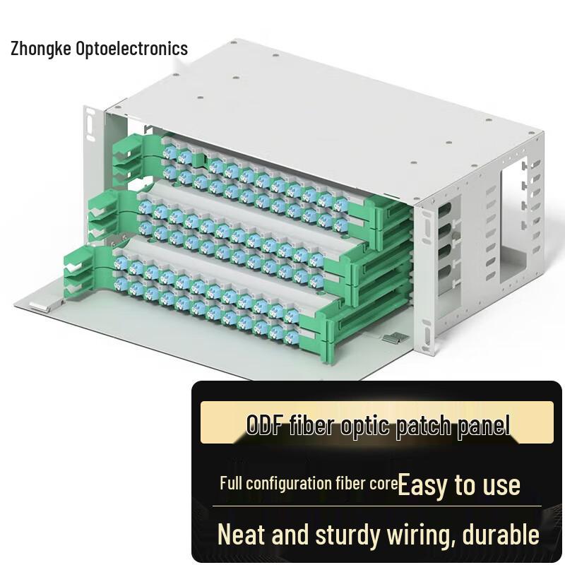 Zhongke Optoelectronics Rack-Mount ODF Fiber Optic Distribution Frame