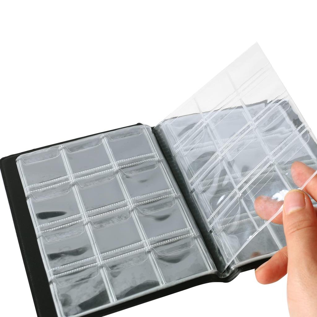 120 Pockets Coin Collection Book Coin Collecting Holder Album Commemorative Coin Organizer for Collectors Home Decoration