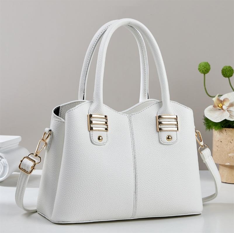 Trendy Women's New Handbag Large Capacity Casual Tote Bag with Zipper Square Shoulder Bags High Quality Trend Ladies Hand Bags
