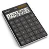 Deli Dual Power Slim Desktop Calculator