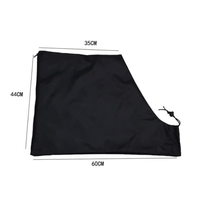 Sac à fermeture éclair - Premium - Oxford 420D - Anti-poussière - Étanche - Noir