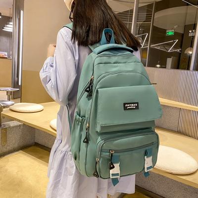 Sac à dos de voyage cartable décontracté pour collégiennes féminines