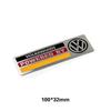 RUNTB1 3D Metal Aluminium Badge Car Body Decoration Sticker For VW GTI Polo Golf Passat Tiguan Arteon Touareg Taigo Caddy Jetta Beetle