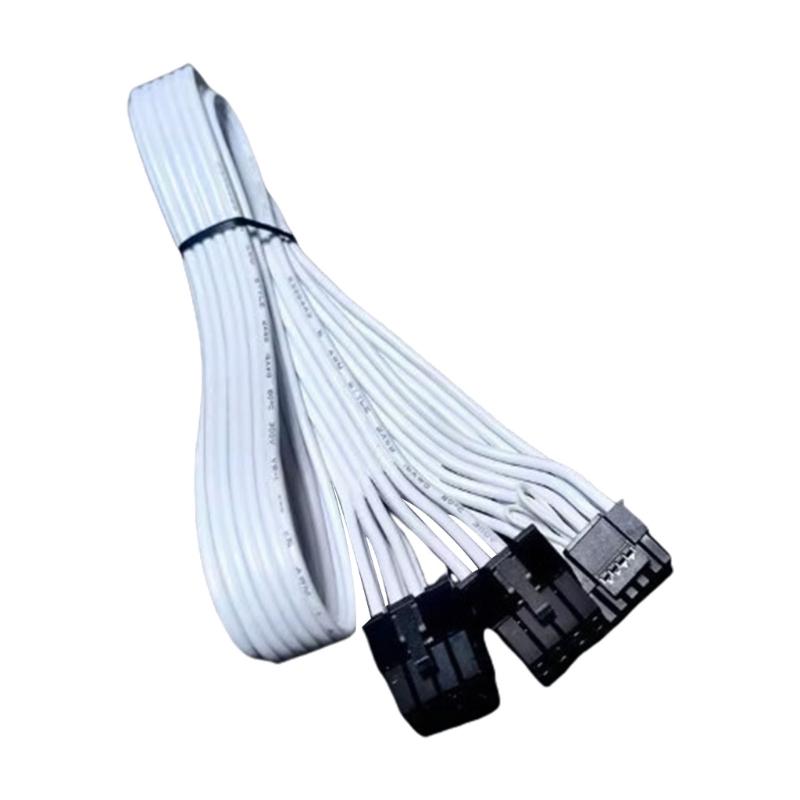 Two 8Pin to 16Pin 12VHPWR PCIE 5.0 Cable for Power Supply and High End Graphics Cards